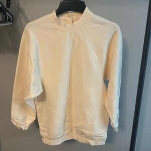 Madewell sweater with buttons on back
